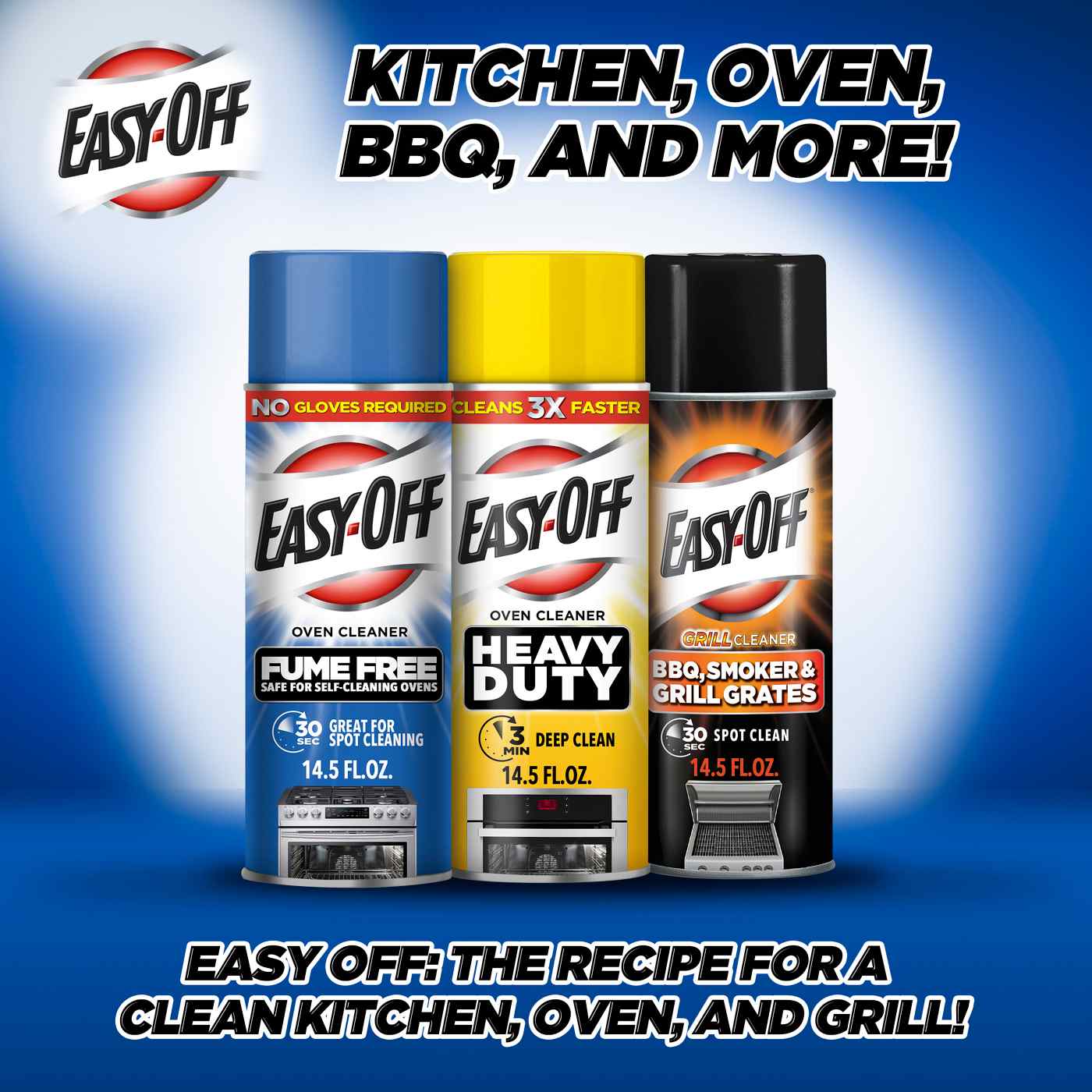 Easy-Off Fume Free Lemon Oven Cleaner Spray - Shop Oven & Stove Cleaners at  H-E-B