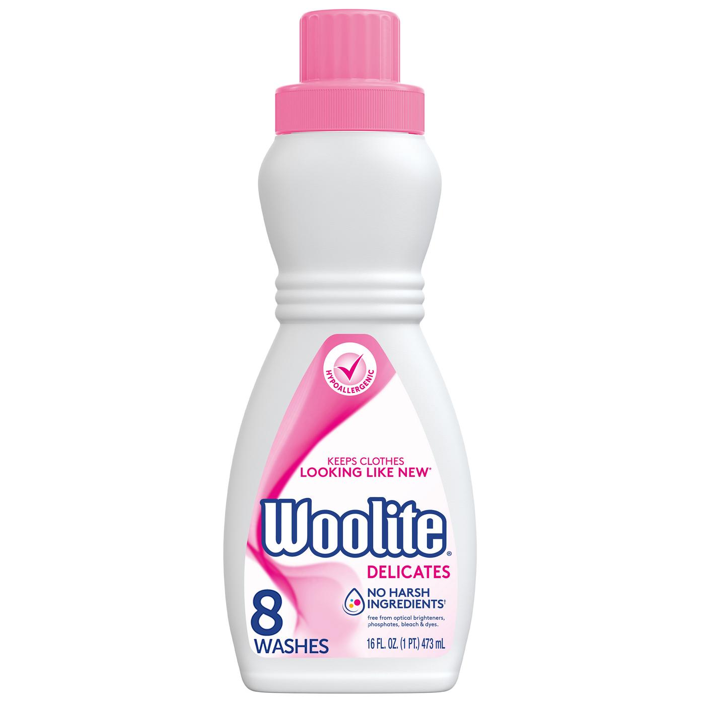 Woolite Delicates Hypoallergenic Liquid Laundry Detergent, 8 Loads; image 1 of 9