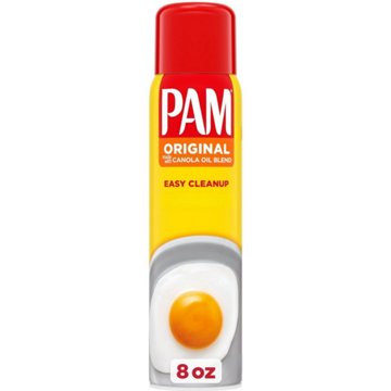 PAM Original Canola Oil Blend No-Stick Cooking Spray, 8 oz