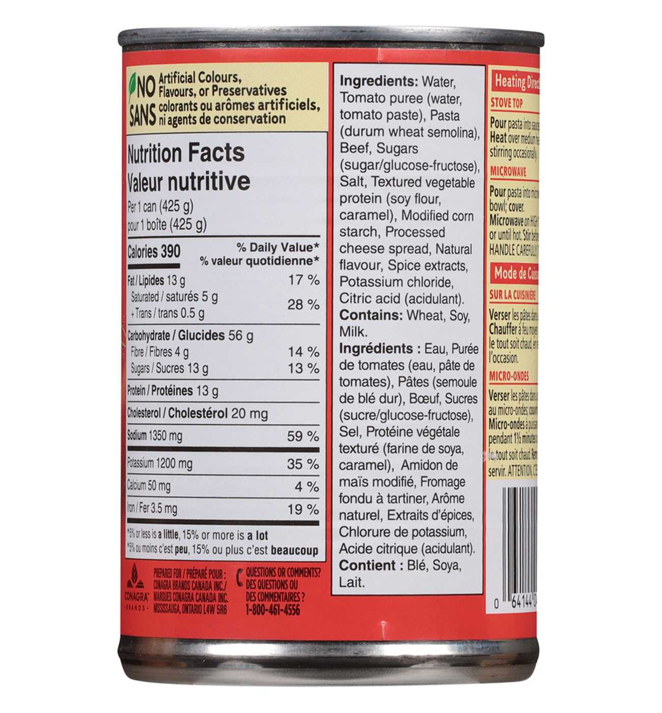 Chef Boyardee Beefaroni; image 8 of 9