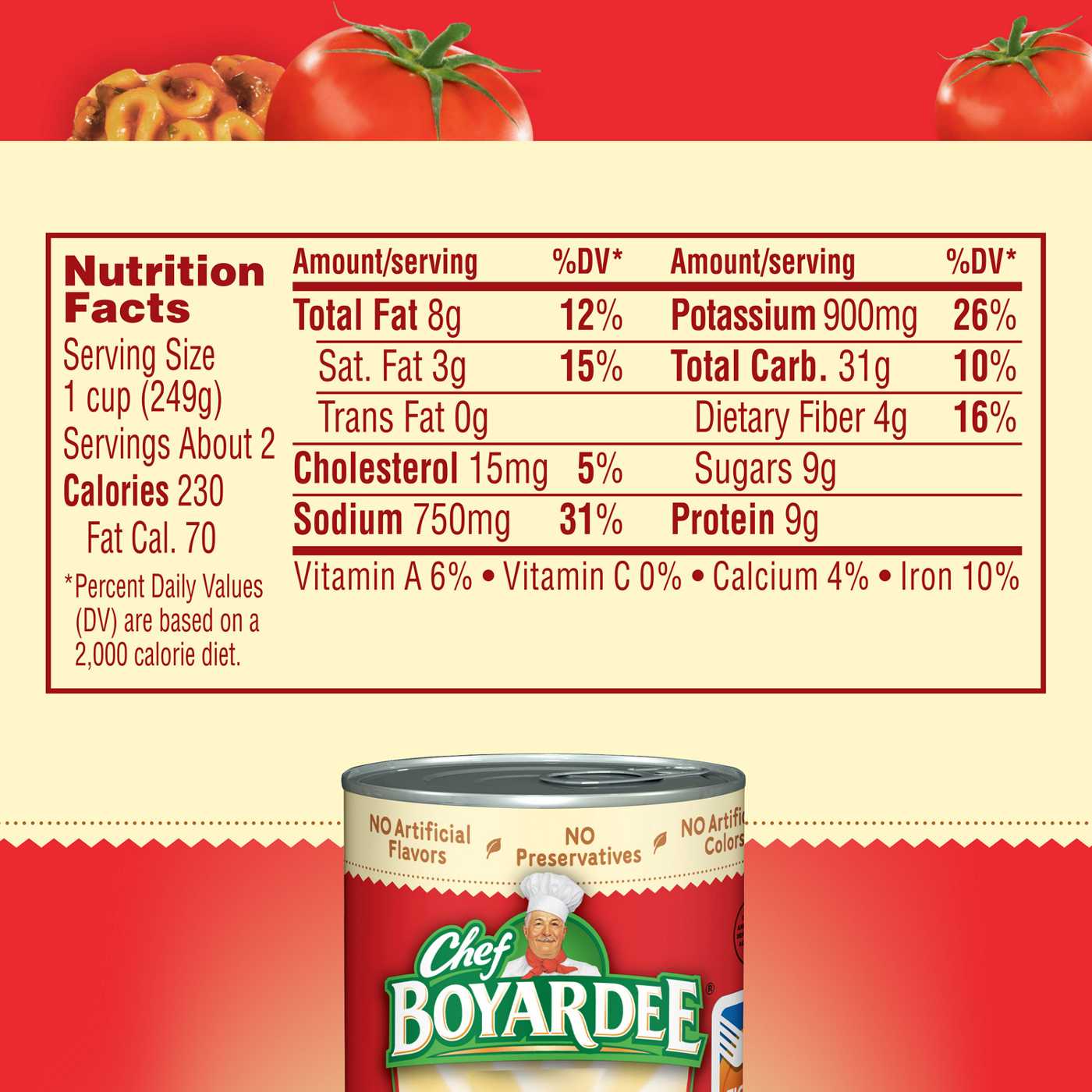 Chef Boyardee Lasagna; image 2 of 6