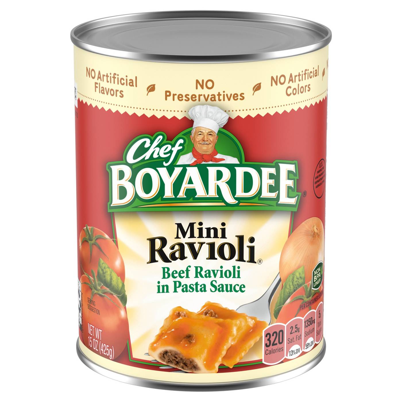 Chef Boyardee Mini Ravioli; image 1 of 4
