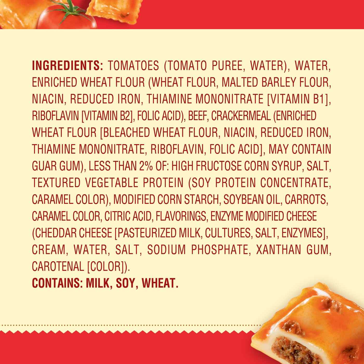 Chef Boyardee Mini Ravioli; image 4 of 4