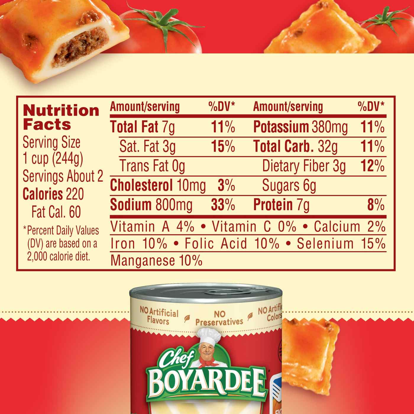 Chef Boyardee Mini Ravioli - Shop Pantry meals at H-E-B