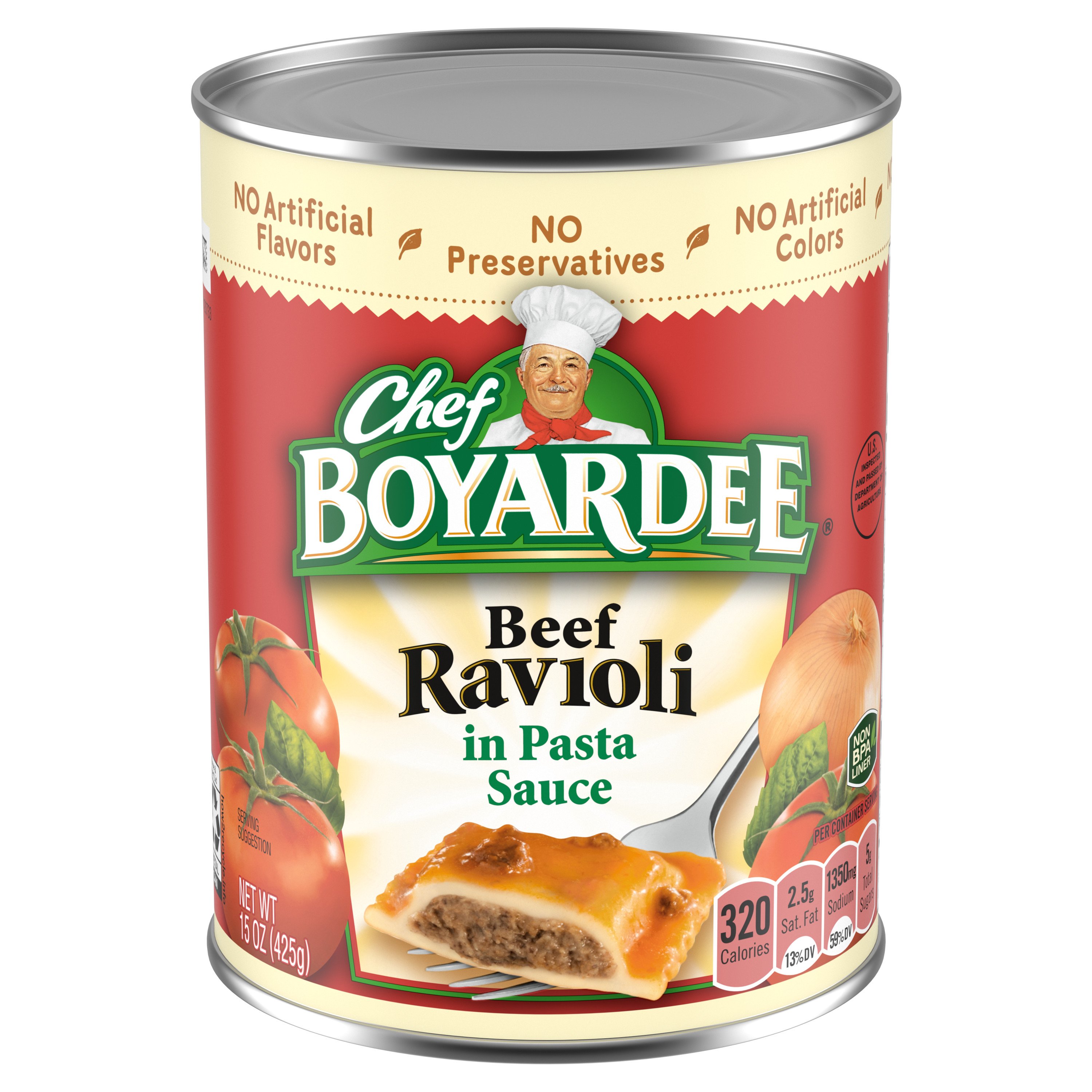 Chef Boyardee Beef Ravioli Shop Pantry Meals At H E B