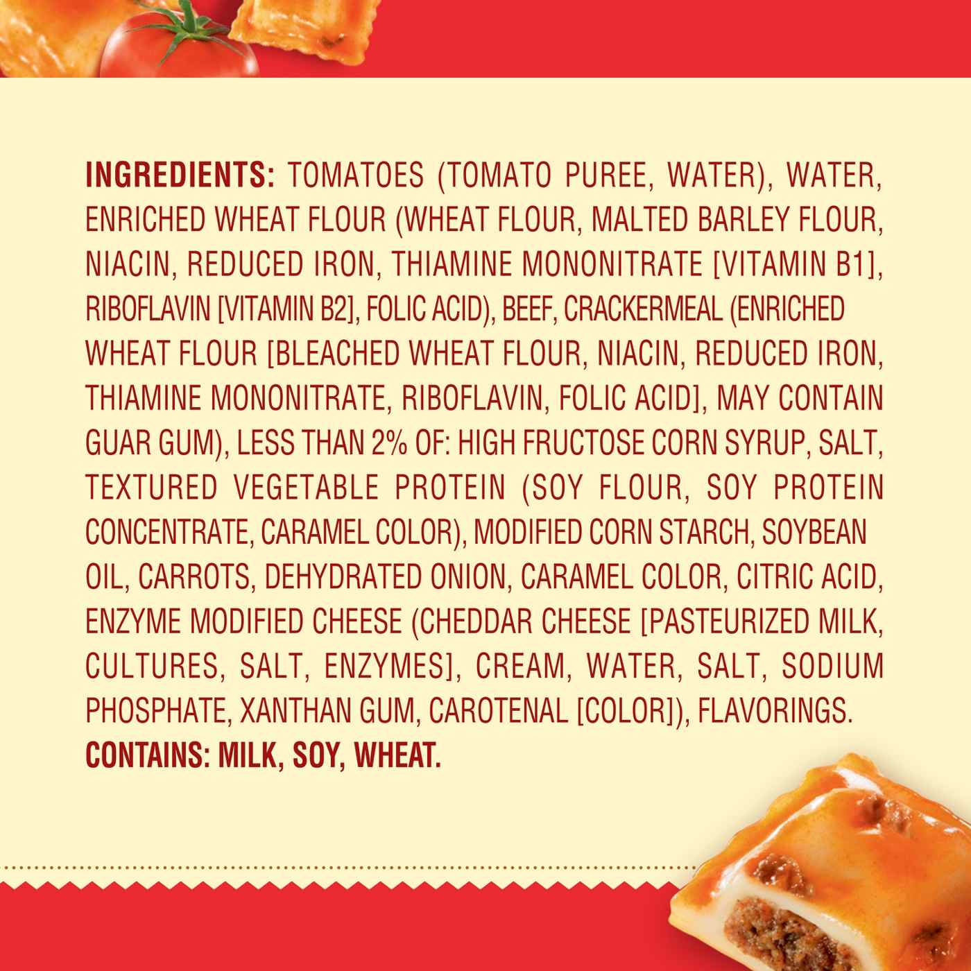 Chef Boyardee Beef Ravioli; image 5 of 5