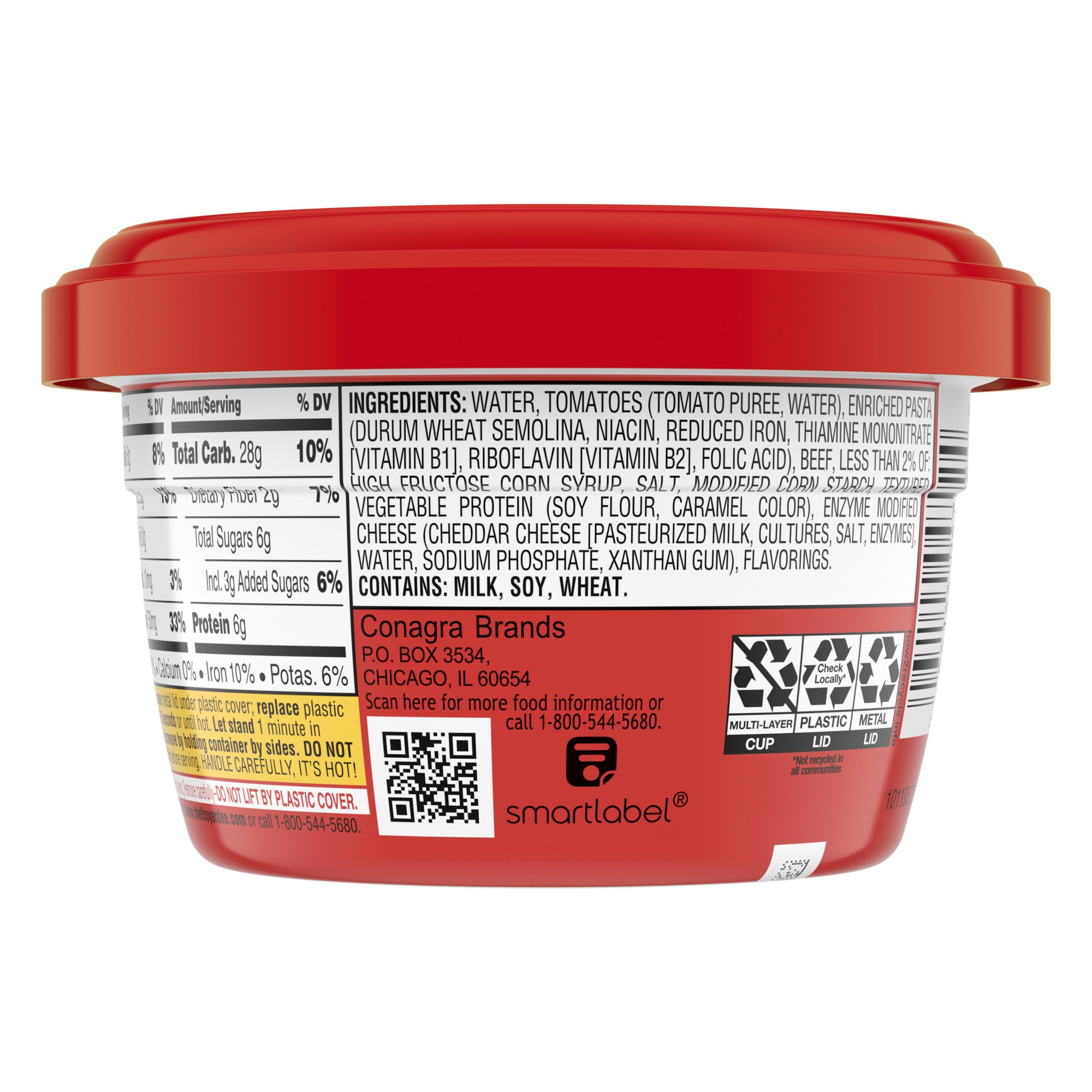 Chef Boyardee Beefaroni Pasta - Shop Pantry Meals At H-E-B