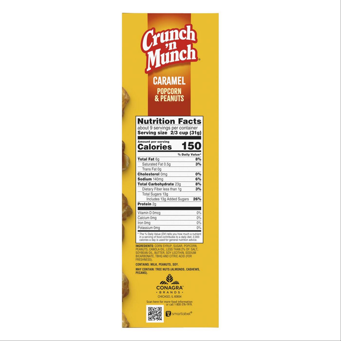 Crunch 'n Munch Caramel Popcorn & Peanuts; image 3 of 5