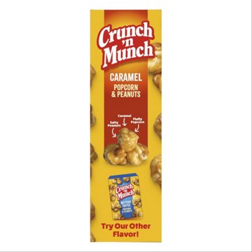 Crunch 'n Munch Caramel Popcorn & Peanuts, 10 oz