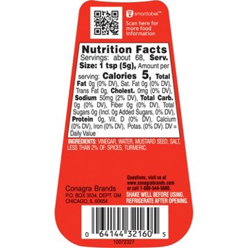 Gulden's Spicy Brown Mustard, 12 oz