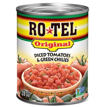 Ro-Tel Original Diced Tomatoes and Green Chilies, 28 oz