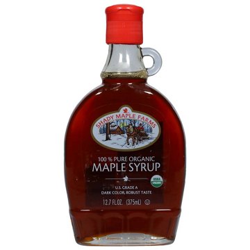 Shady Maple Farms Certified Organic Pure Maple Syrup, 12.7 oz