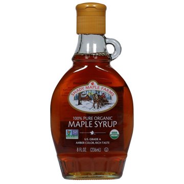Shady Maple Farms Certified Organic Pure Dark Amber Maple Syrup, 8 oz