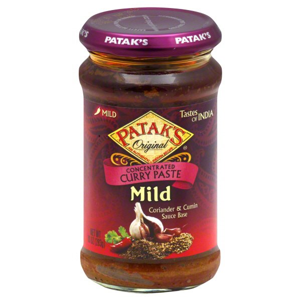 Patak's Concentrated Mild Curry Paste Shop Herbs & spices at HEB