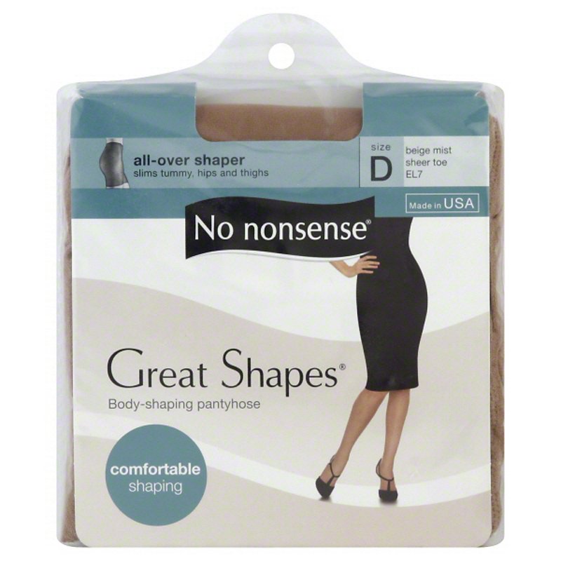 No Nonsense Women's Great Shapes All Over Shaping Tight 