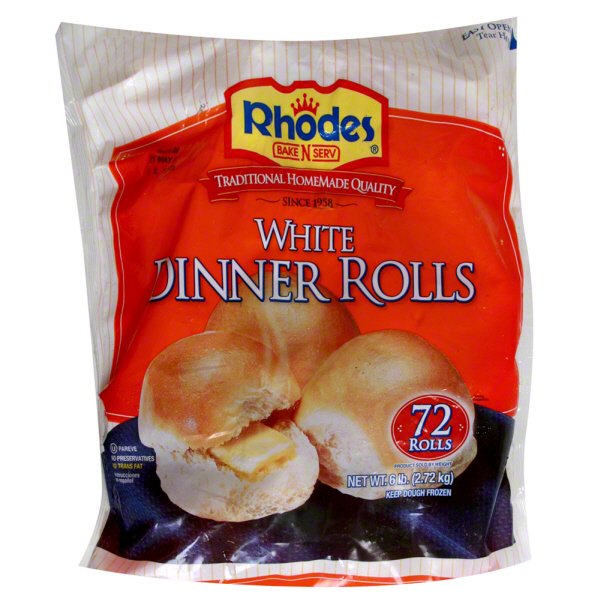 Rhodes BakeNServ White Dinner Rolls Shop Buns & rolls at HEB