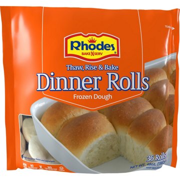 Rhodes Bake & Serve Dinner Rolls, 36 ct