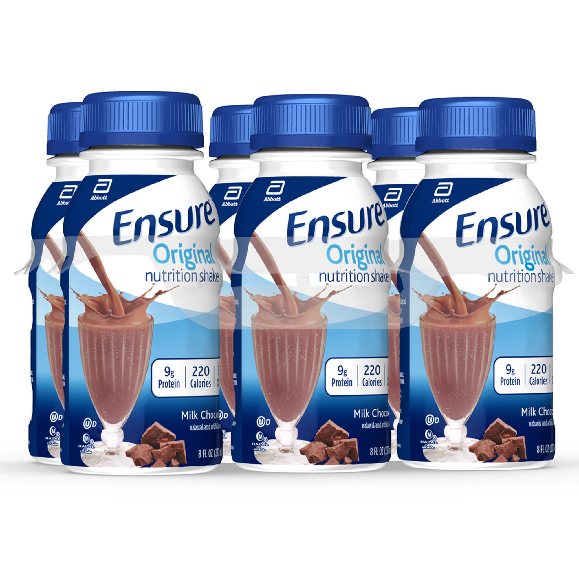 Ensure® Original Milk Chocolate Ready-to-Drink Nutrition Shakes, 6 pk / 8  fl oz - Foods Co.