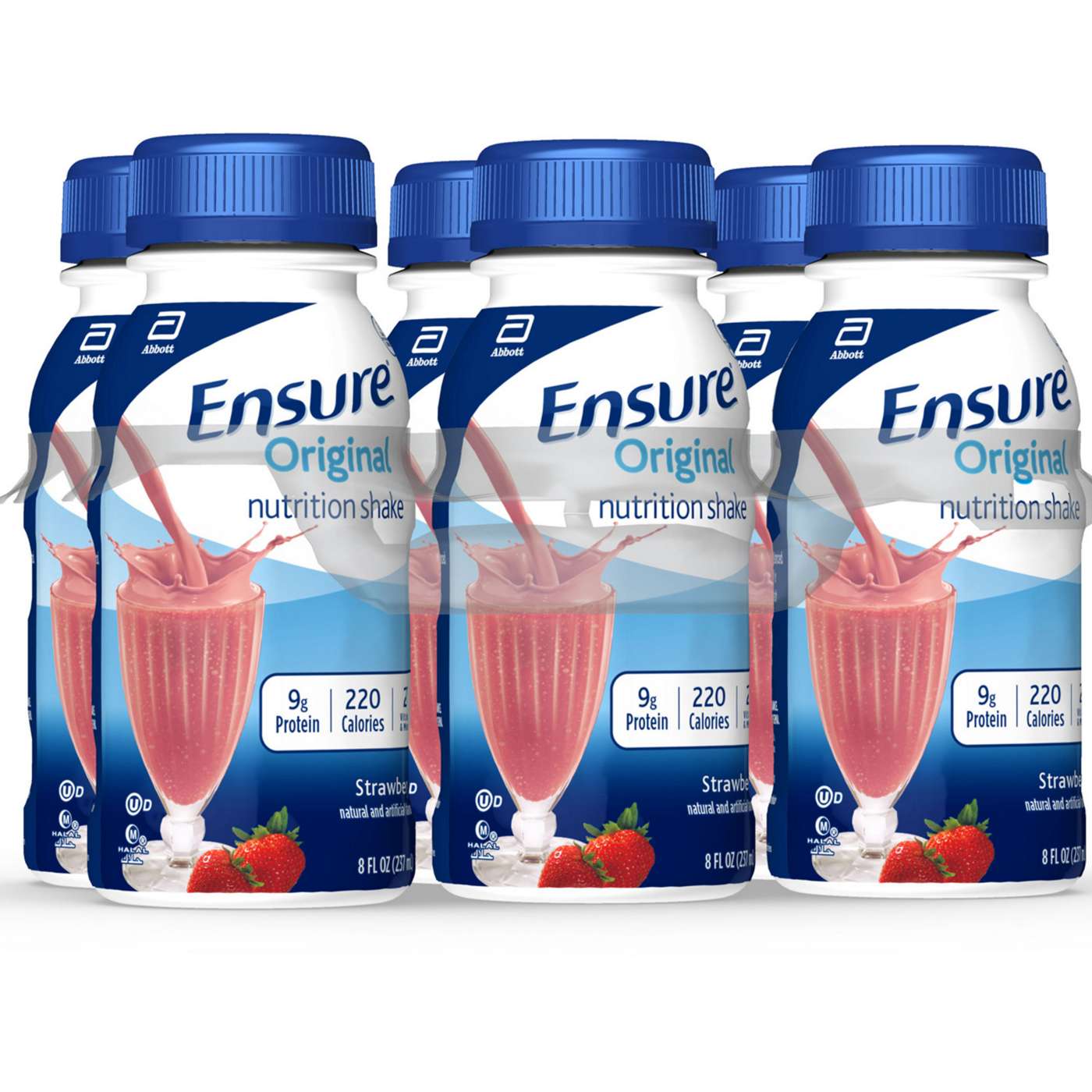 Ensure Original Nutrition Shake - Strawberry, 6 pk; image 6 of 10