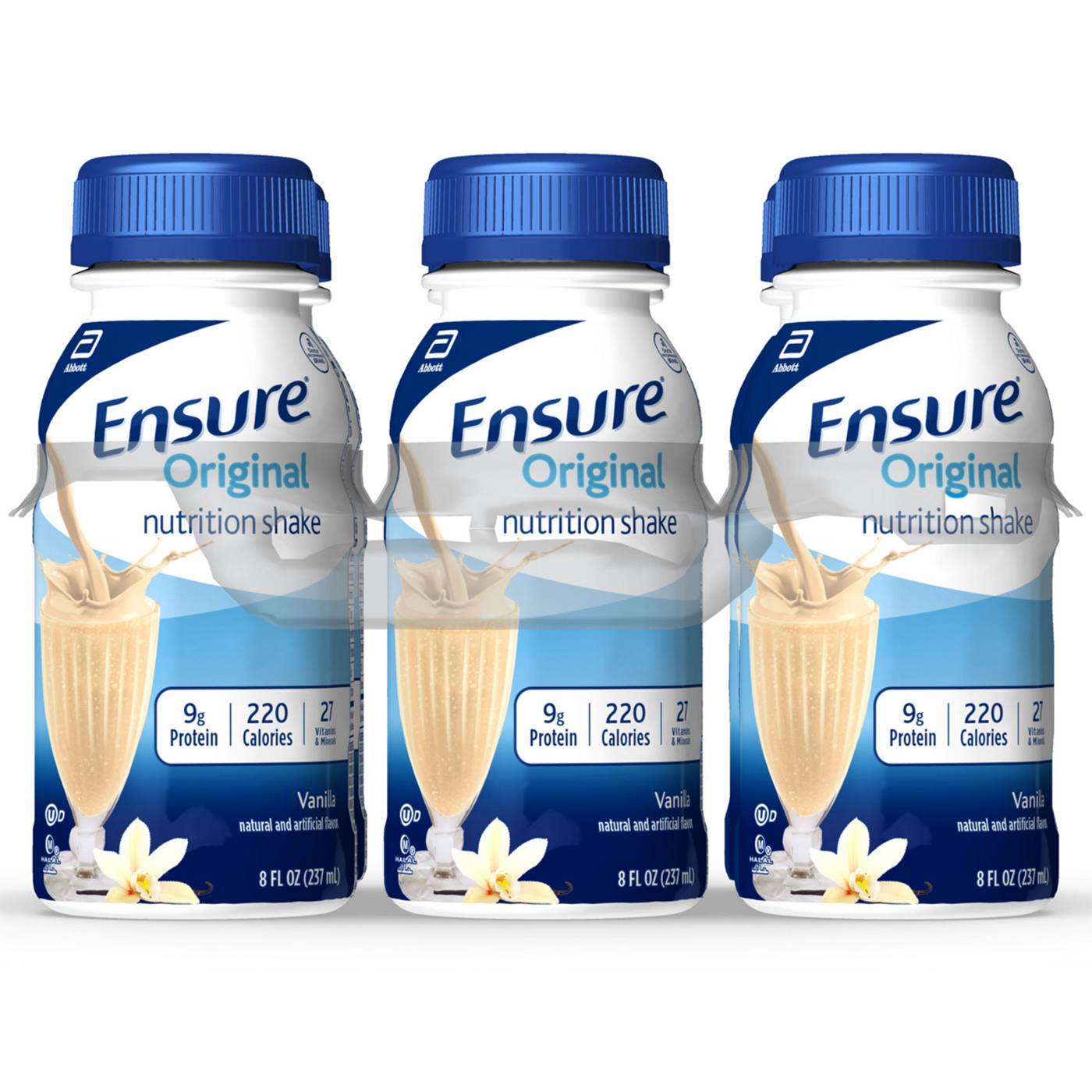 Ensure Original Nutrition Shakes 6 pk Bottles - Vanilla; image 1 of 10