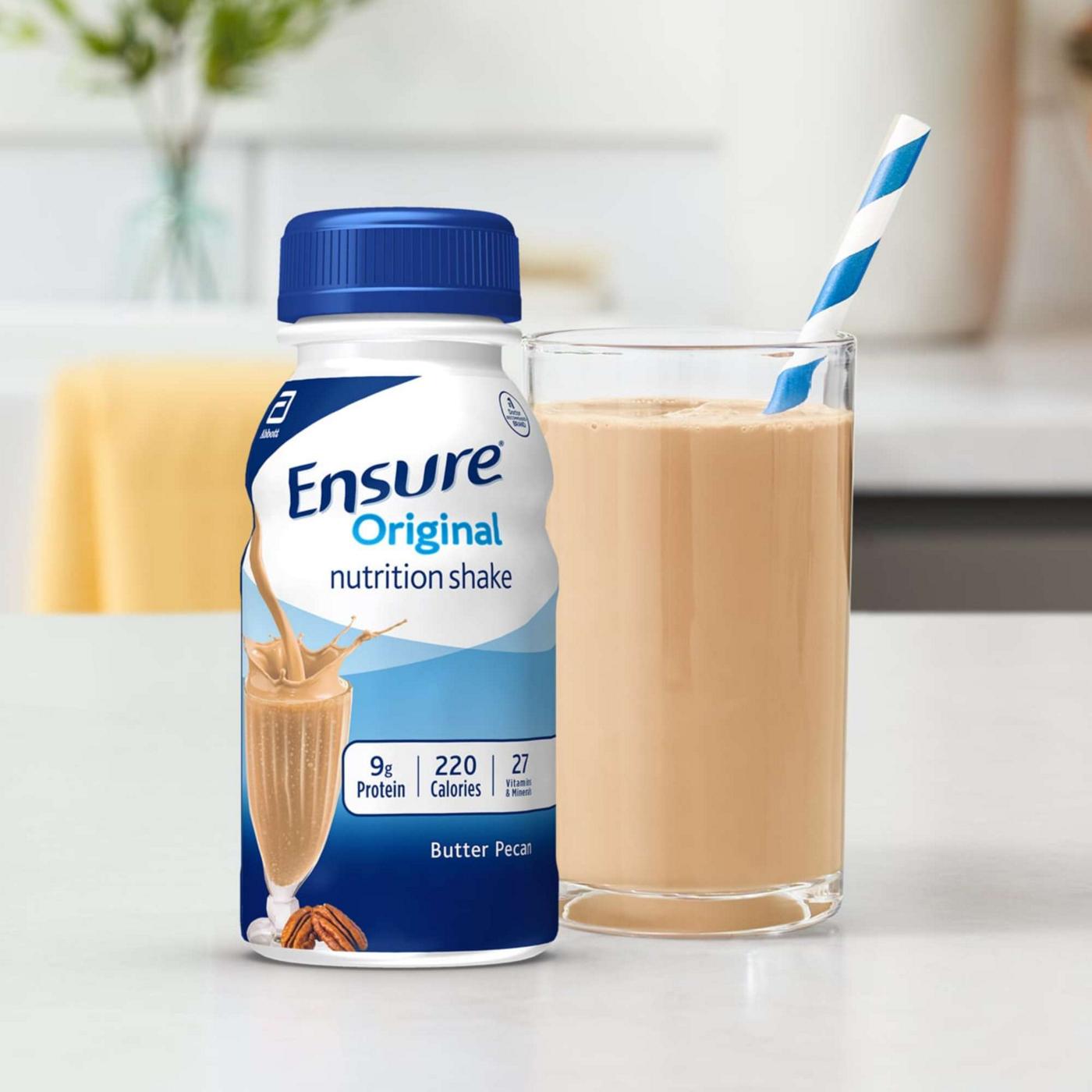 Ensure Original Nutrition Shake - Butter Pecan; image 2 of 10