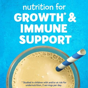 PediaSure Grow & Gain with Immune Support 7g Protein Shake for Kids - Banana, 8 oz Bottles