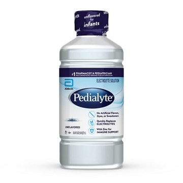 Pedialyte Electrolyte Solution - Unflavored, 33.8 oz