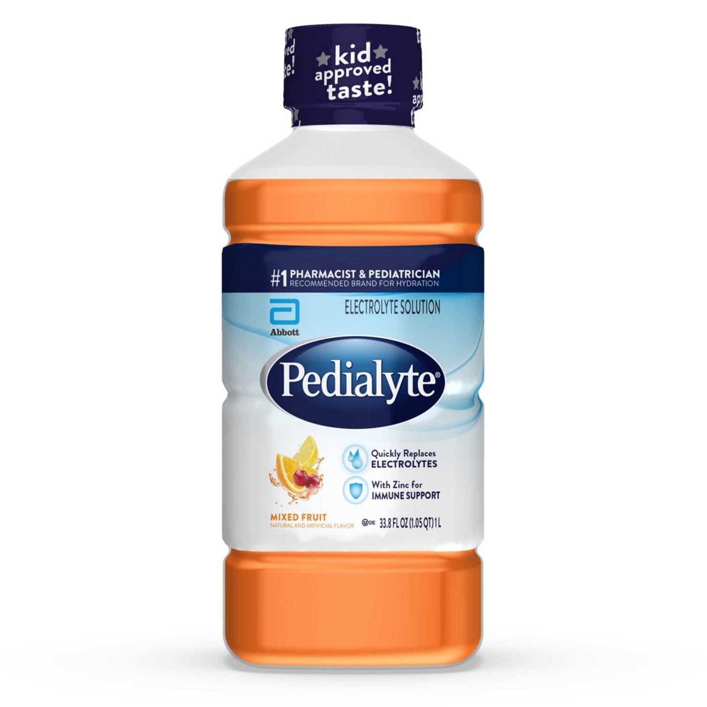 Pedialyte Electrolyte Solution - Mixed Fruit; image 1 of 9