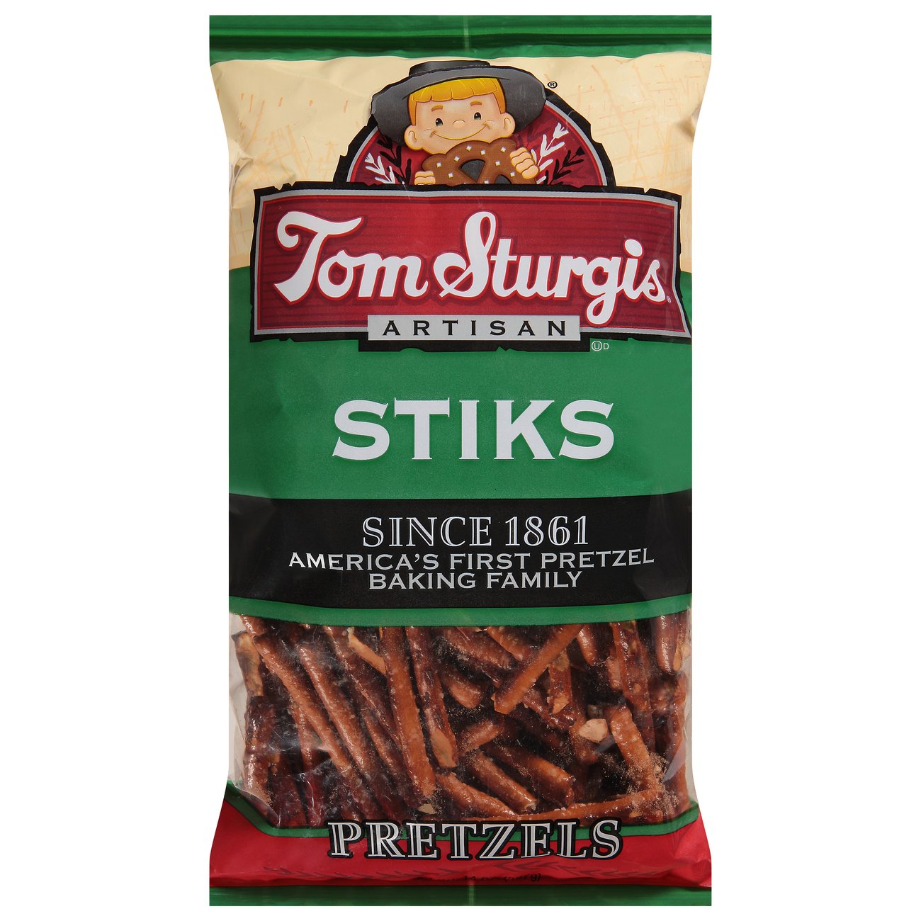 Tom Sturgis Pretzel Sticks - Shop Crackers & breadsticks at H-E-B