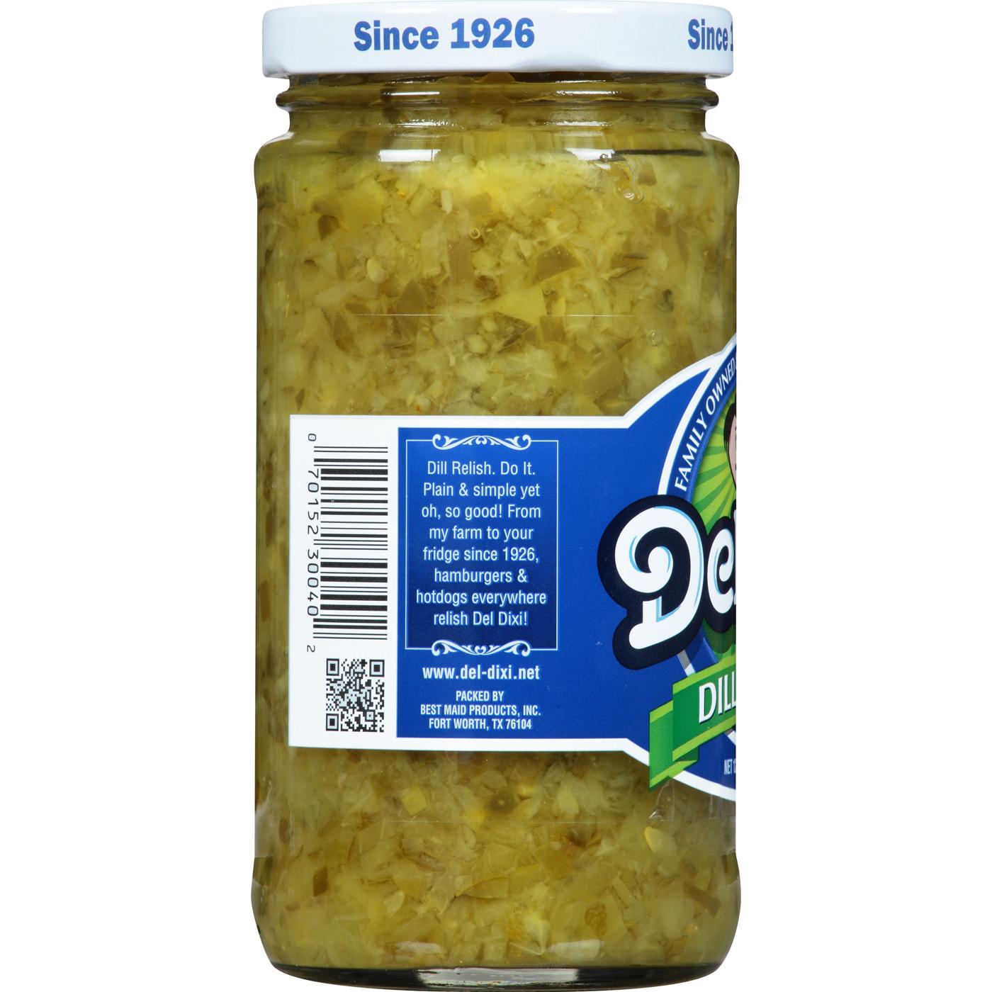 Del-Dixi Dill Relish; image 3 of 3