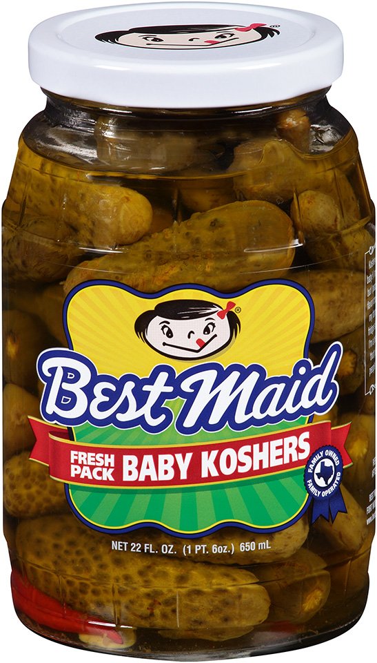 Best Maid Spicy Baby Kosher Pickles Shop Vegetables at HEB
