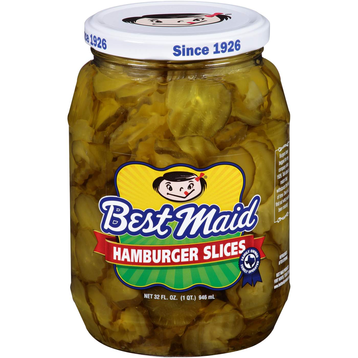 Best Maid Dill Hamburger Slices; image 1 of 4