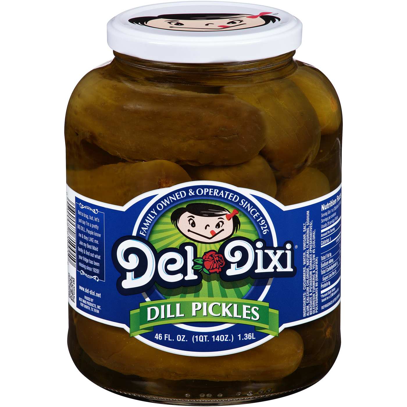 Del-Dixi Dill Pickles; image 1 of 4