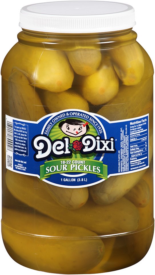 DelDixi Sour Pickles Shop Vegetables at HEB