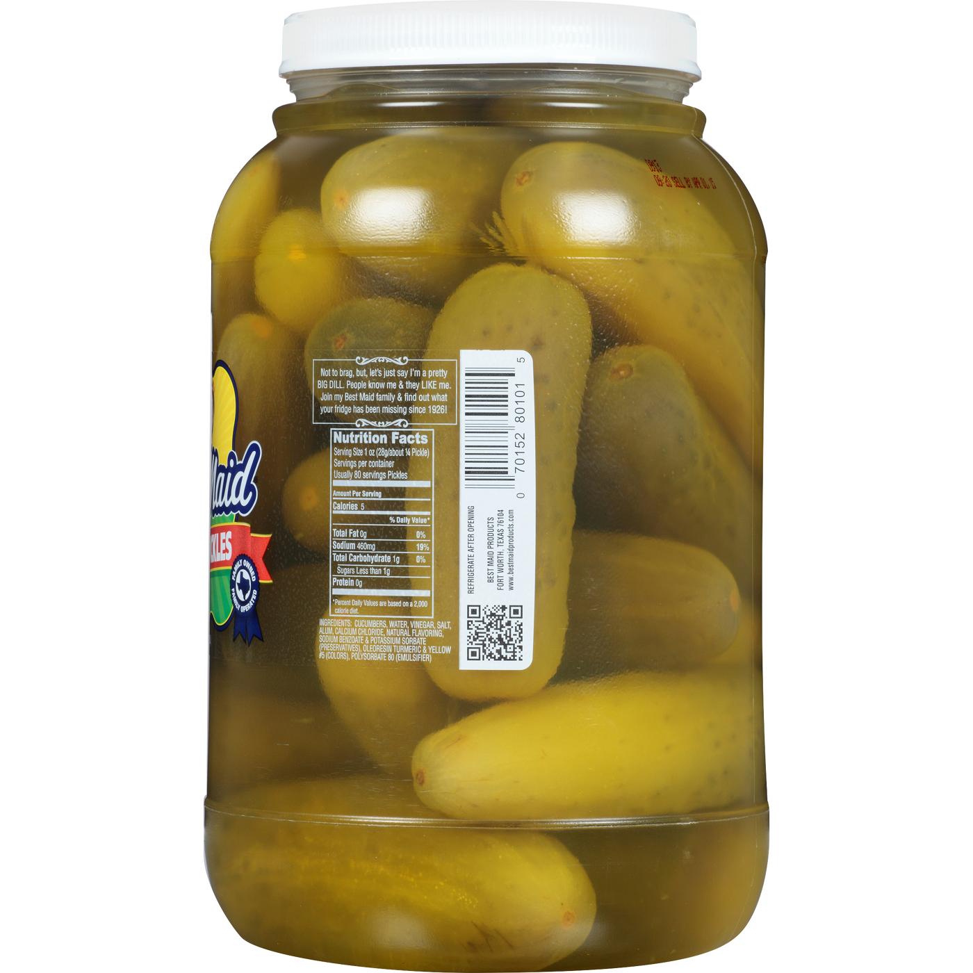 Best Maid Dill Pickles; image 3 of 4