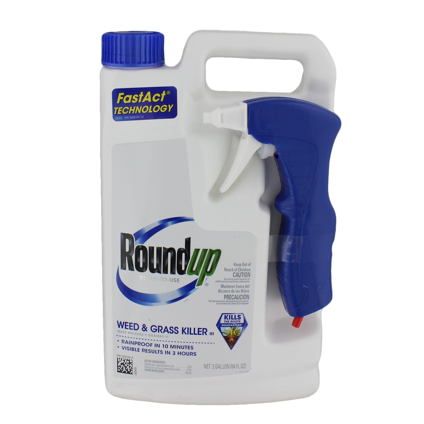 Roundup Ready-to-Use Weed & Grass Killer; image 1 of 2