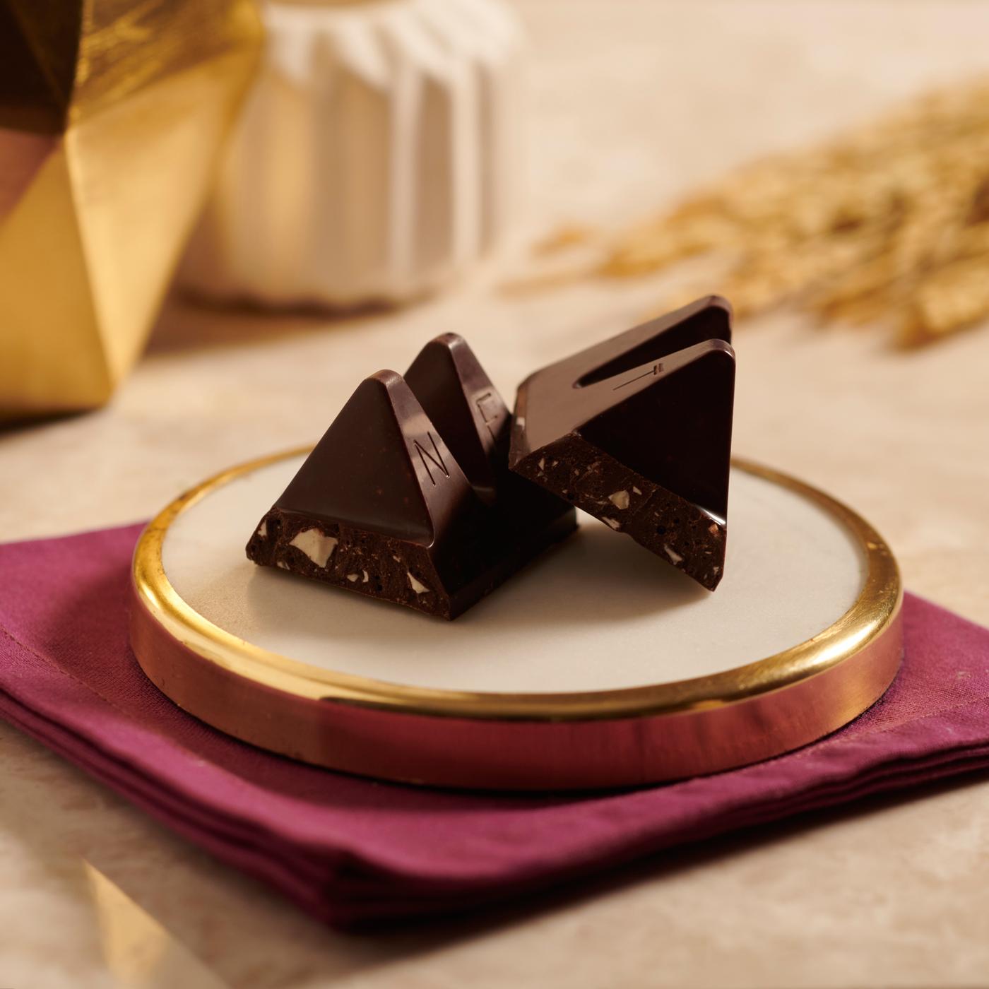 Toblerone Dark Chocolate Bar with Honey & Almond Nougat; image 6 of 9