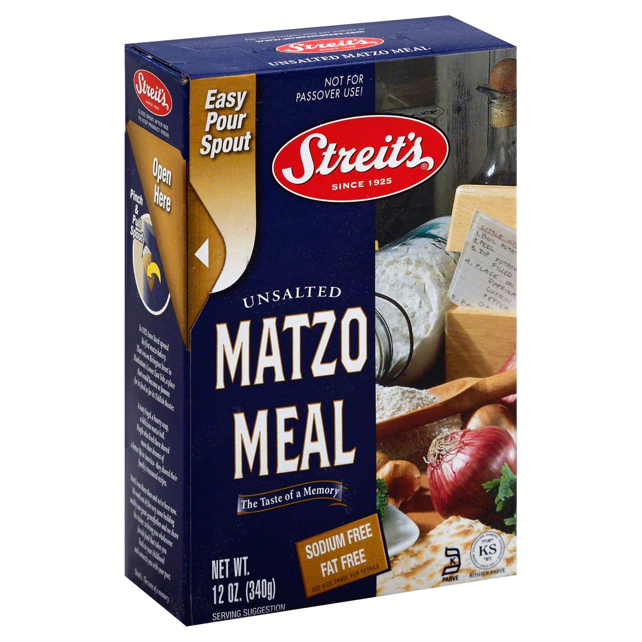 Streit's Kosher Unsalted Matzo Meal Shop Soups & Chili at HEB