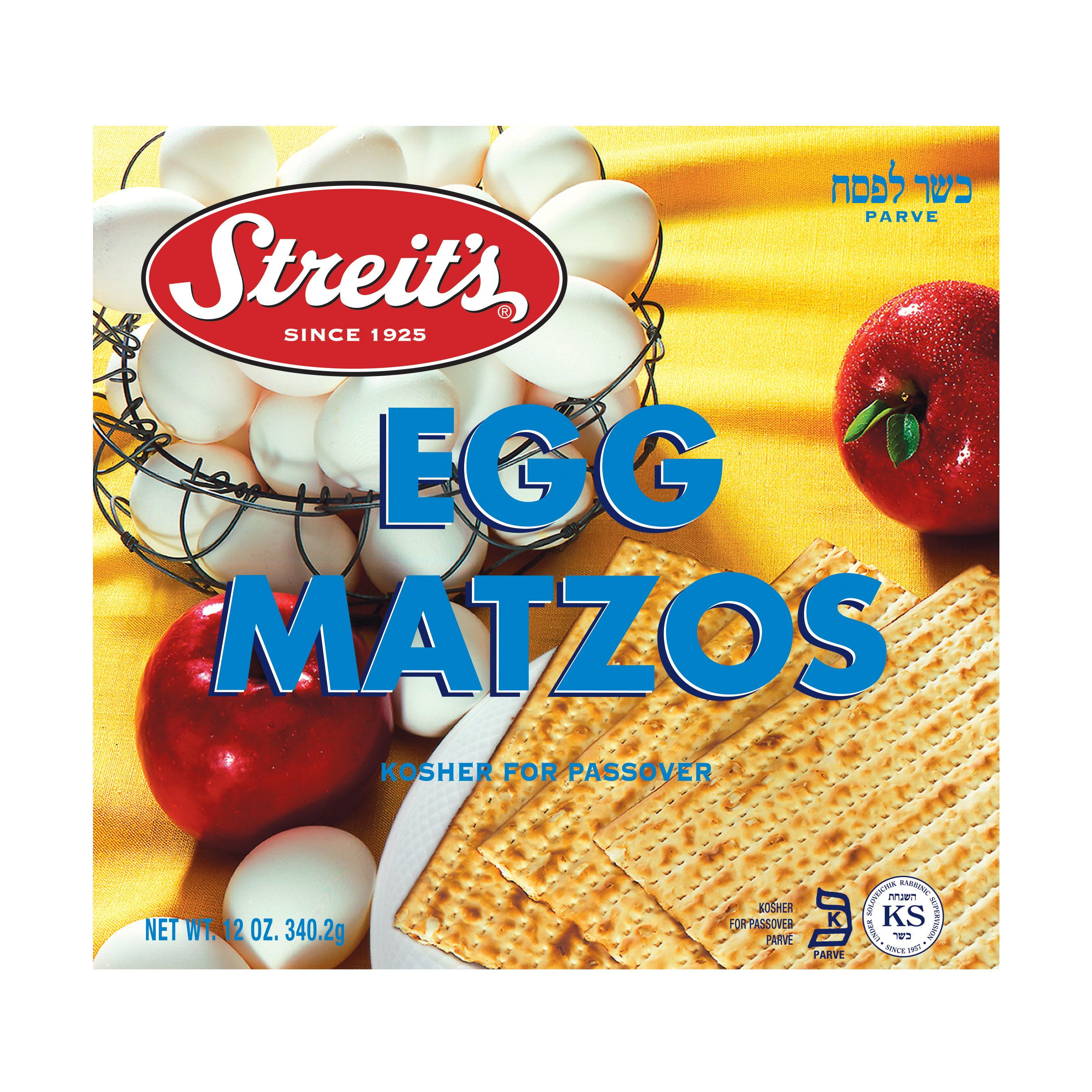 Streit's Kosher Egg Matzos Shop Crackers & Breadsticks at HEB