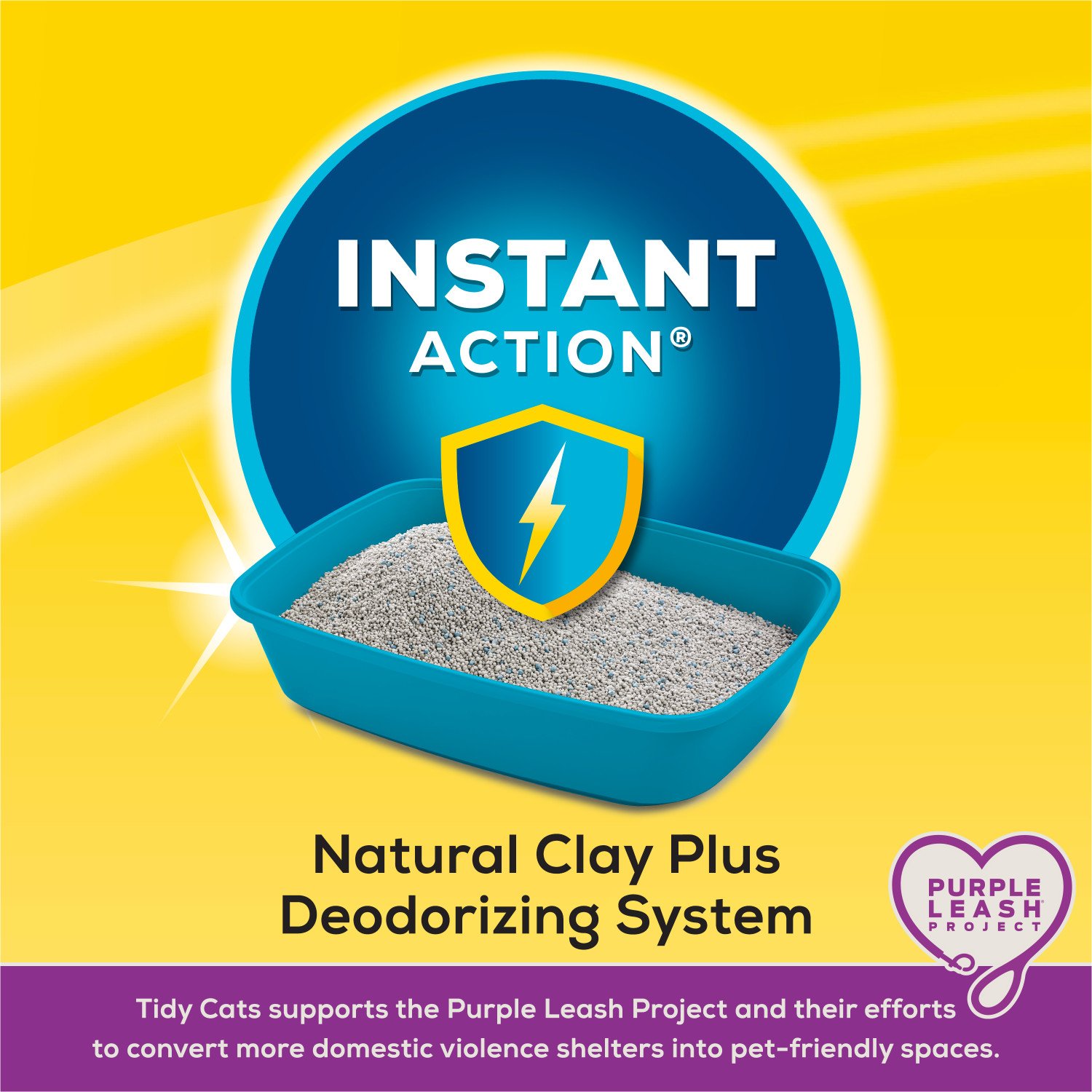 Tidy Cats Purina Tidy Cats Clumping Cat Litter, Instant Action Multi ...