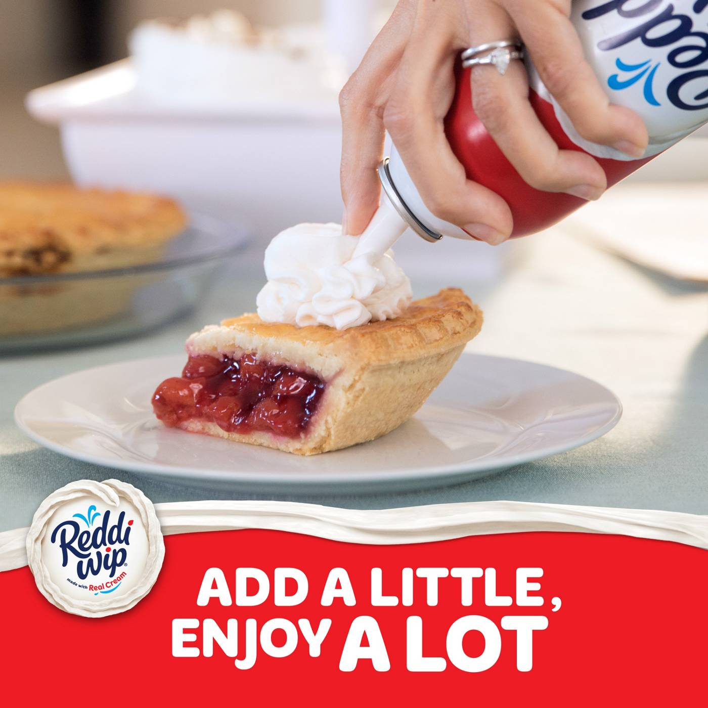 Reddi Wip Original Whipped Topping Made with Real Cream - Shop Sundae  Toppings at H-E-B