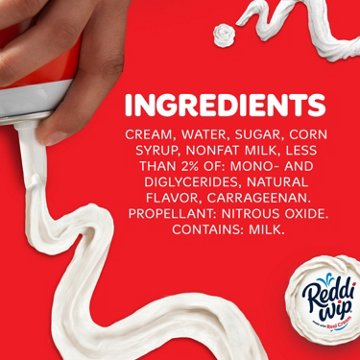 Reddi Wip Original Whipped Topping Made with Real Cream, 6.5 oz
