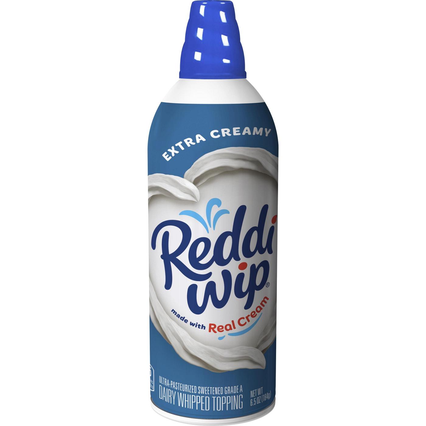 Reddi Wip Extra Creamy Whipped Topping Made with Real Cream; image 1 of 5