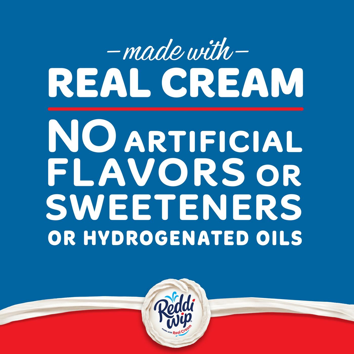 Reddi Wip Extra Creamy Whipped Topping Made with Real Cream; image 5 of 5
