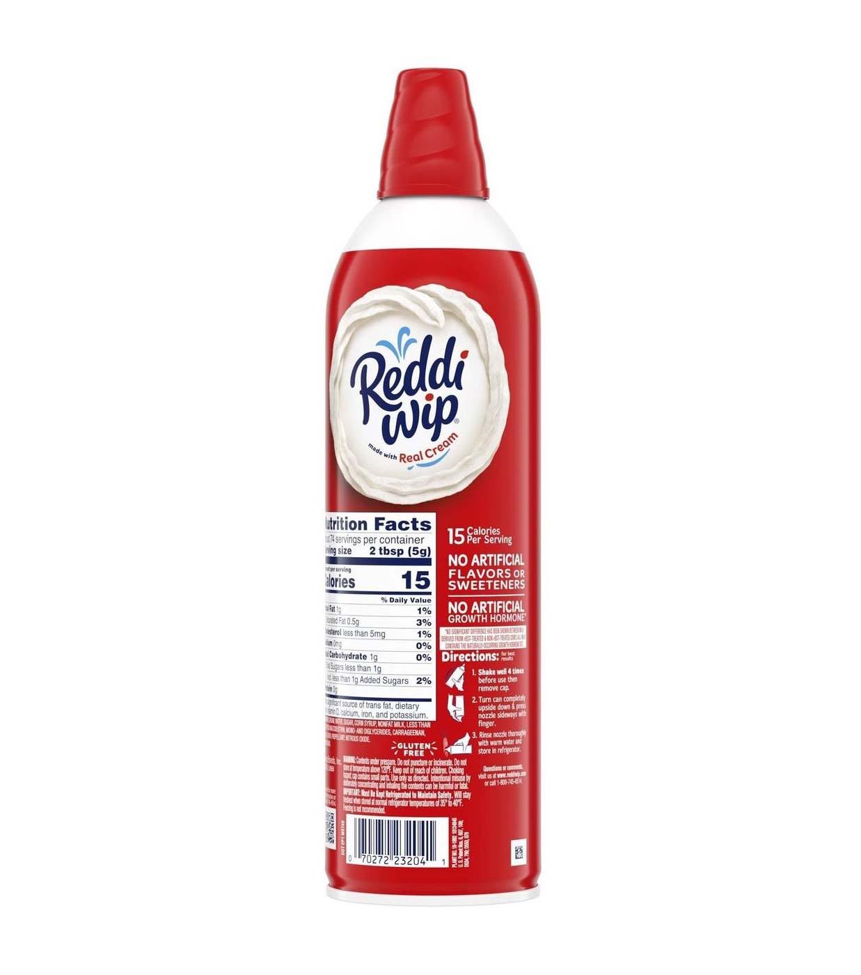 Reddi Wip Original Whipped Topping; image 2 of 2