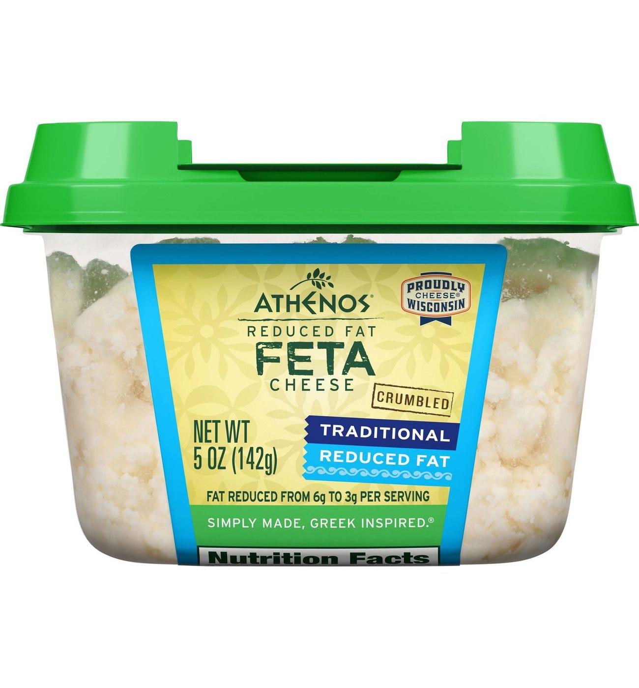 Athenos Reduced-Fat Feta Cheese; image 4 of 10