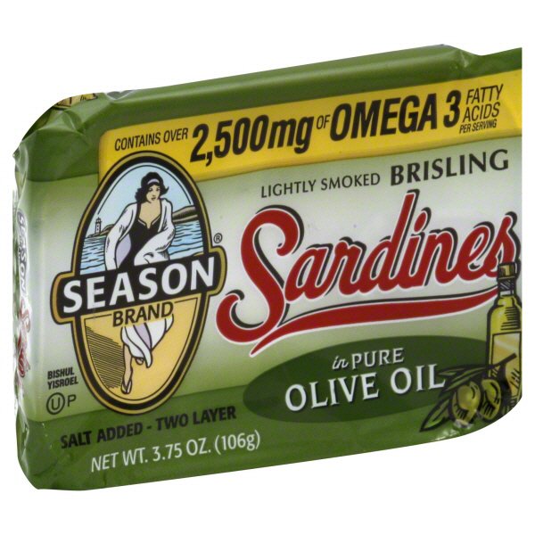 Season Sardines in Pure Olive Oil Shop Canned & Dried Food at HEB