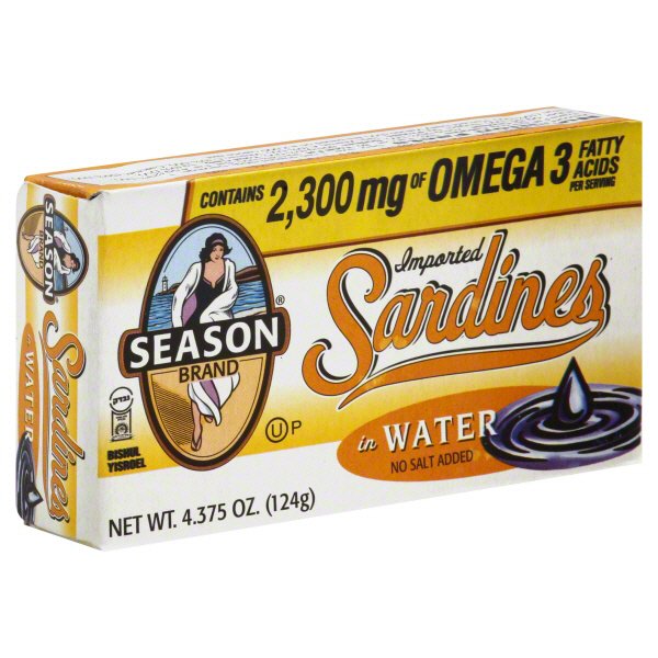 Season Imported Sardines IN Water Shop Seafood at HEB