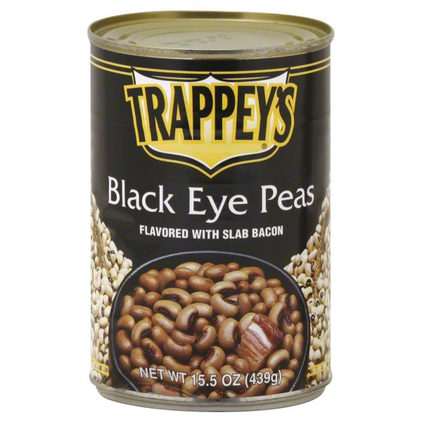 Trappey's Black-Eyed Peas with Slab Bacon, 15.5 oz | Low Prices