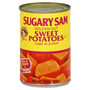 Sugary Sam Golden Cut Sweet Potatoes, 15 oz